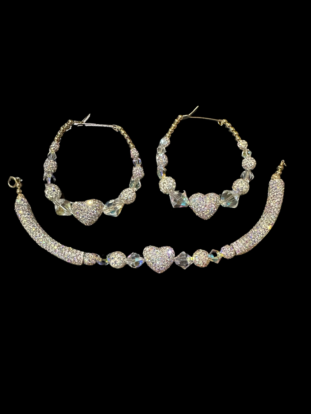 Shambella Bracelet and Earrings