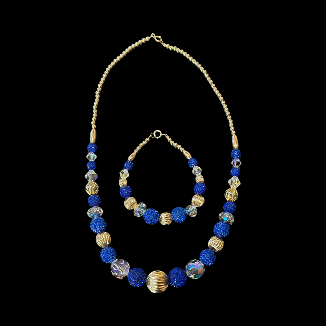 Royal Blue Shambella Set