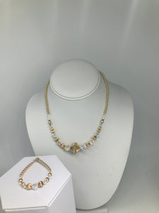 Kids Gold Filled Beaded Set