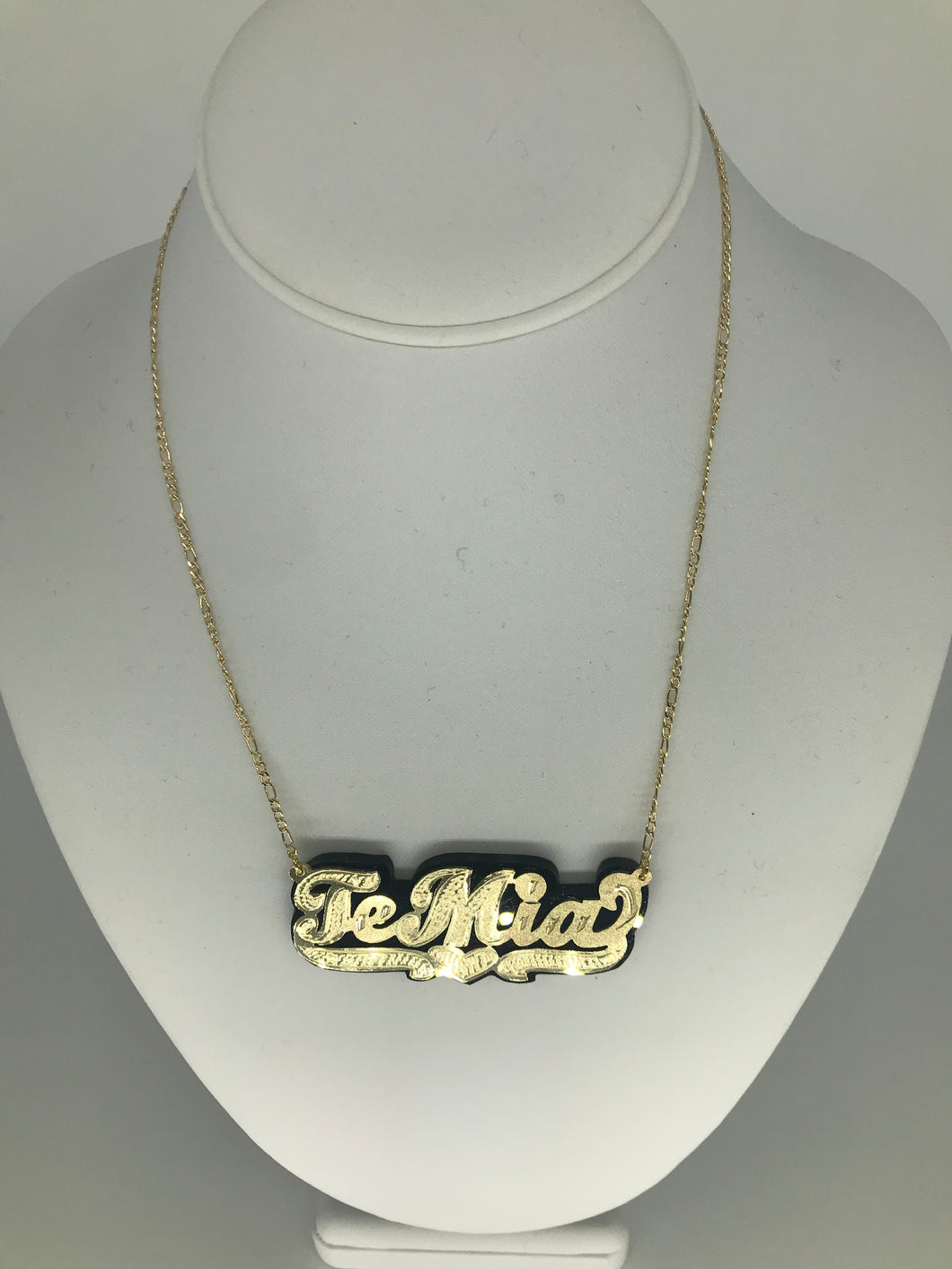 Name Necklace w/ Color Background