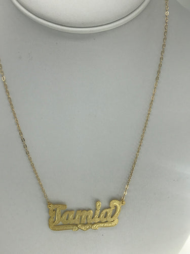 Personalized Name Plate Necklace