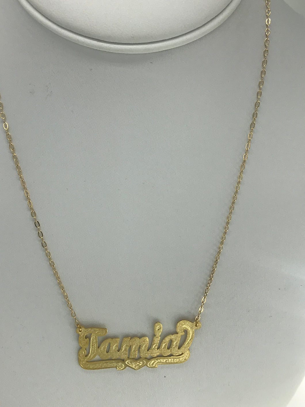Personalized Name Plate Necklace