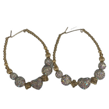 Heart Shambella  Charm 2 pc set with option to add on earrings